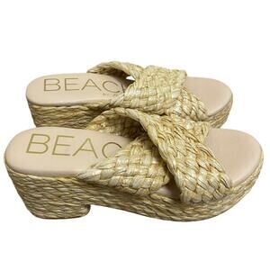 Beach By Matisse Woven Wedges Sz 7